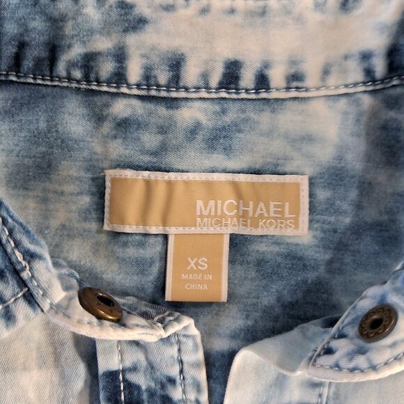 Michael Kors Denim Shirt - Picture 5 of 14